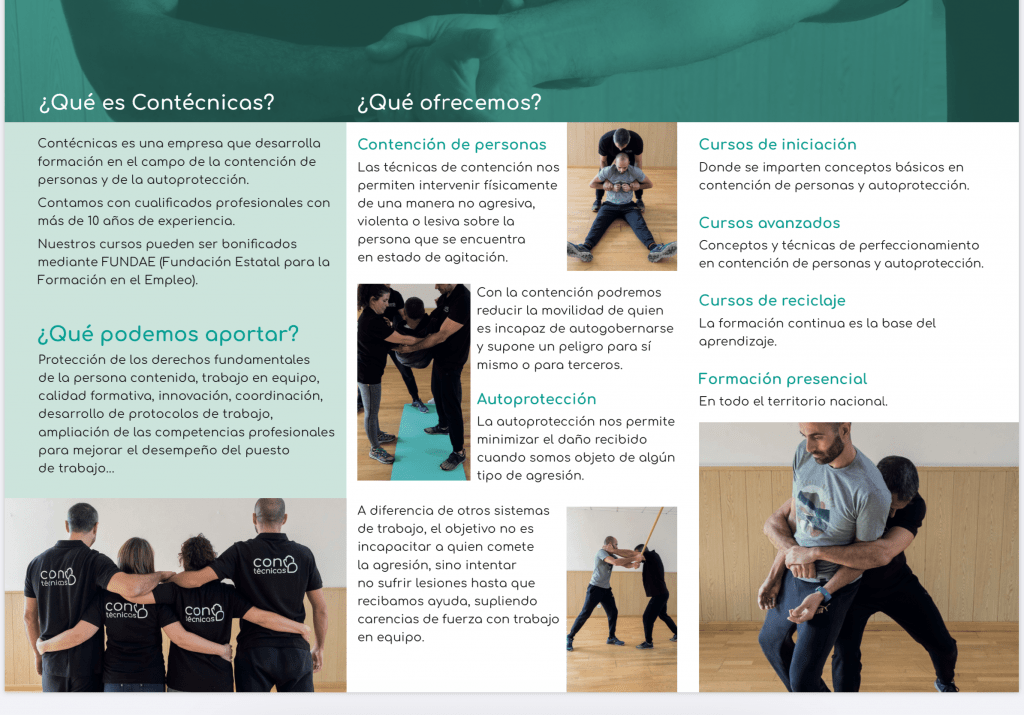 Tríptico Contecnicas